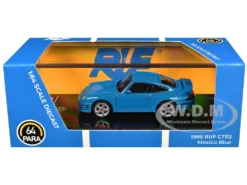 1995 RUF CTR2 Mexico Blue 1/64 Diecast Model Car By Paragon Models -SOLIDO Shop PA 55377 BOX 27850.1752861380.1280.1280
