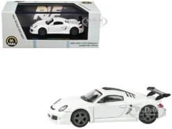 2012 RUF CTR3 Clubsport Grand Prix White 1/64 Diecast Model Car By Paragon Models
