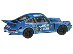 1975 Porsche 911 Carrera RSR 3.0 #6 "Kremer Racing - Wallys Jeans" Blue 1/64 Diecast Model Car By Paragon Models -SOLIDO Shop PA 55782 4 62672.1731688802.1280.1280