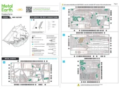 Model Kit HMS Victory British Navy Ship (Challenging Difficulty) Steel Model By Metal Earth -SOLIDO Shop PS2022 6 61755.1744231407.1280.1280