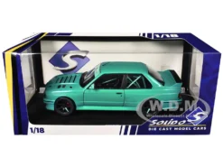1990 BMW E30 M3 Custom "Drift Missile" Tiffany Blue 1/18 Diecast Model Car By Solido -SOLIDO Shop S1801527 BOX 71363.1754088356.1280.1280