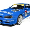 2000 Nissan Skyline GT-R (R34) Streetfighter RHD (Right Hand Drive) #12 Blue "Calsonic Tribute" "Competition" Series 1/18 Diecast Model Car By Solido