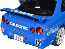 2000 Nissan Skyline GT-R (R34) Streetfighter RHD (Right Hand Drive) #12 Blue "Calsonic Tribute" "Competition" Series 1/18 Diecast Model Car By Solido -SOLIDO Shop S1804307 3 61754.1707940745.1280.1280