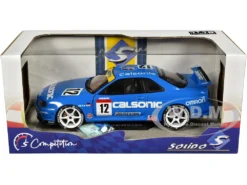 2000 Nissan Skyline GT-R (R34) Streetfighter RHD (Right Hand Drive) #12 Blue "Calsonic Tribute" "Competition" Series 1/18 Diecast Model Car By Solido -SOLIDO Shop S1804307 6 19765.1707940746.1280.1280