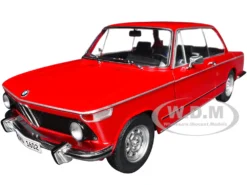 1971 BMW 1602 Verona Red 1/18 Diecast Model Car By Solido