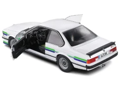 1984 BMW Alpina B7 Turbo (E24) White With Blue And Green Graphics 1/18 Diecast Model Car By Solido -SOLIDO Shop S1810303 5 54403.1749662723.1280.1280