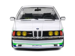 1984 BMW Alpina B7 Turbo (E24) White With Blue And Green Graphics 1/18 Diecast Model Car By Solido -SOLIDO Shop S1810303 6 90985.1749662075.1280.1280