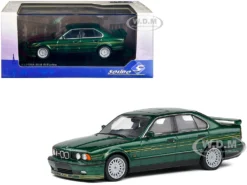 1994 BMW E34 Alpina B10 BiTurbo Alpina Green Metallic 1/43 Diecast Model Car By Solido