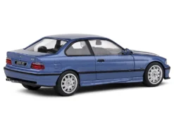 1999 BMW E36 M3 Coupe Estoril Blue Metallic 1/43 Diecast Model Car By Solido -SOLIDO Shop S4315202 3 72940.1739550479.1280.1280