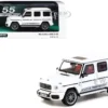 Mercedes-AMG G 63 "Edition 55" White "Road64" Series 1/64 Diecast Model Car By Tarmac Works