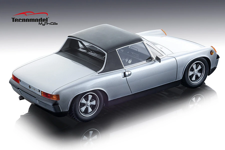 1974 Porsche 914/6 Silver Limited Edition To 60 Pieces Worldwide 1/18 Model Car By Tecnomodel 2 1974 Porsche 914/6 Silver Limited Edition To 60 Pieces Worldwide 1/18 Model Car By Tecnomodel - Image 2
