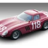 Ferrari 250 GTO #118 Clemente Ravetto - Gaetano Starrabba "Targa Florio" (1965) "Mythos Series" Limited Edition To 40 Pieces Worldwide 1/18 Model Car By Tecnomodel