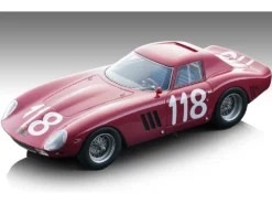 Ferrari 250 GTO #118 Clemente Ravetto - Gaetano Starrabba "Targa Florio" (1965) "Mythos Series" Limited Edition To 40 Pieces Worldwide 1/18 Model Car By Tecnomodel