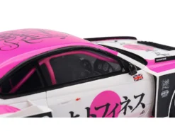 Nissan "LB-Super Silhouette" S15 SILVIA RHD (Right Hand Drive) #99 "Auto Finesse - SEMA 2023" White And Pink 1/18 Model Car By Top Speed -SOLIDO Shop TS0548 2 33909.1741723832.1280.1280