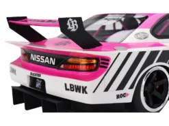 Nissan "LB-Super Silhouette" S15 SILVIA RHD (Right Hand Drive) #99 "Auto Finesse - SEMA 2023" White And Pink 1/18 Model Car By Top Speed -SOLIDO Shop TS0548 5 68845.1741723832.1280.1280