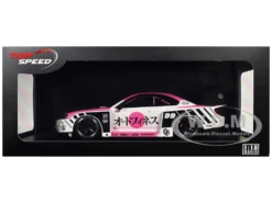 Nissan "LB-Super Silhouette" S15 SILVIA RHD (Right Hand Drive) #99 "Auto Finesse - SEMA 2023" White And Pink 1/18 Model Car By Top Speed -SOLIDO Shop TS0548 BOX 70240.1741723832.1280.1280