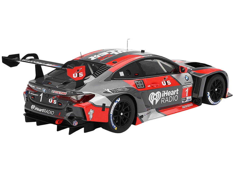 BMW M4 GT3 #1 Bryan Sellers - Madison Snow - Neil Verhagen "Paul Miller Racing" "12 Hours Of Sebring" (2024) 1/18 Model Car By Top Speed 4 BMW M4 GT3 #1 Bryan Sellers - Madison Snow - Neil Verhagen "Paul Miller Racing" "12 Hours Of Sebring" (2024) 1/18 Model Car By Top Speed - Image 4
