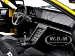1989 Ferrari 348 TB Yellow Elite Edition 1/18 Diecast Car Model By Hot Wheels -SOLIDO Shop V7437 4 48768.1444324748.1280.1280