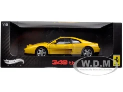 1989 Ferrari 348 TB Yellow Elite Edition 1/18 Diecast Car Model By Hot Wheels -SOLIDO Shop V7437 6 10677.1444324746.1280.1280