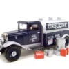 1934 Ford Oil Gasoline Tanker Blue 1/24 Diecast Model Car By Unique Replicas